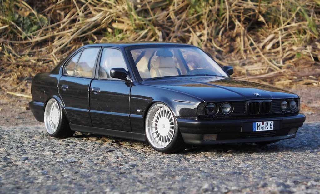 Bmw 535 tuning 1988 i E34 jantes alpina 1/18 Minichamps