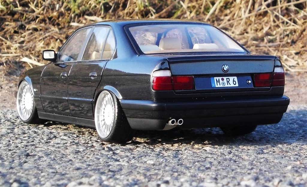 Bmw 535 tuning 1988 i E34 jantes alpina 1/18 Minichamps