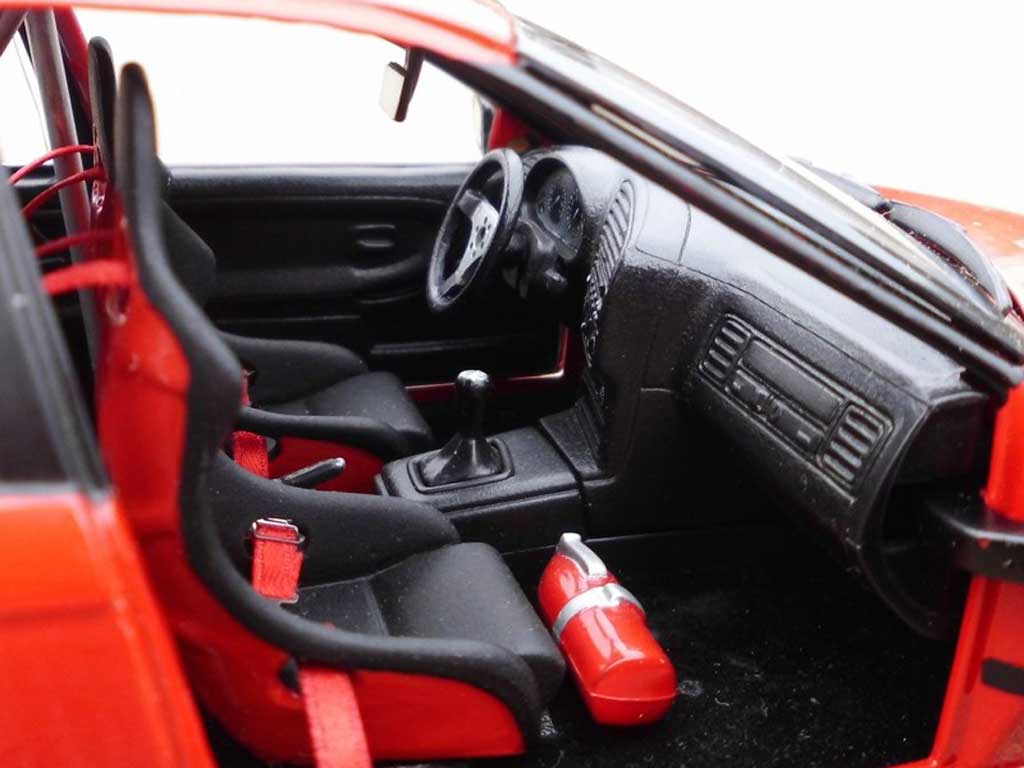 Bmw 318 tuning E36 is rood jantes M3 E92 et swap moteur M3 E36 1/18 Ut Models