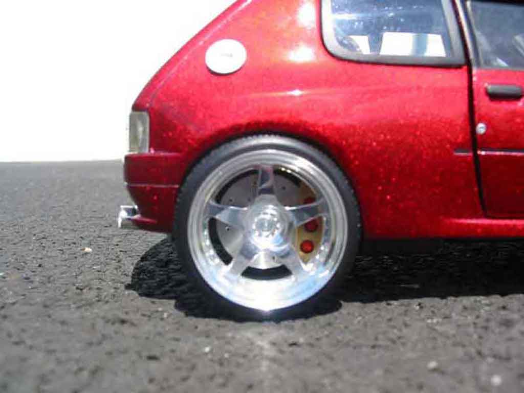 Peugeot 205 GTI Dimma preparation tuning 1/18 Solido