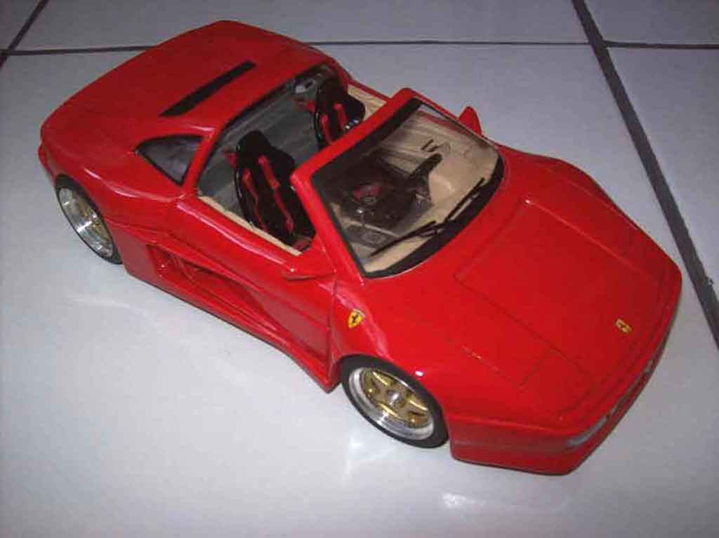 Ferrari 348 TS koenig kit legende miniatures 1/18 Burago