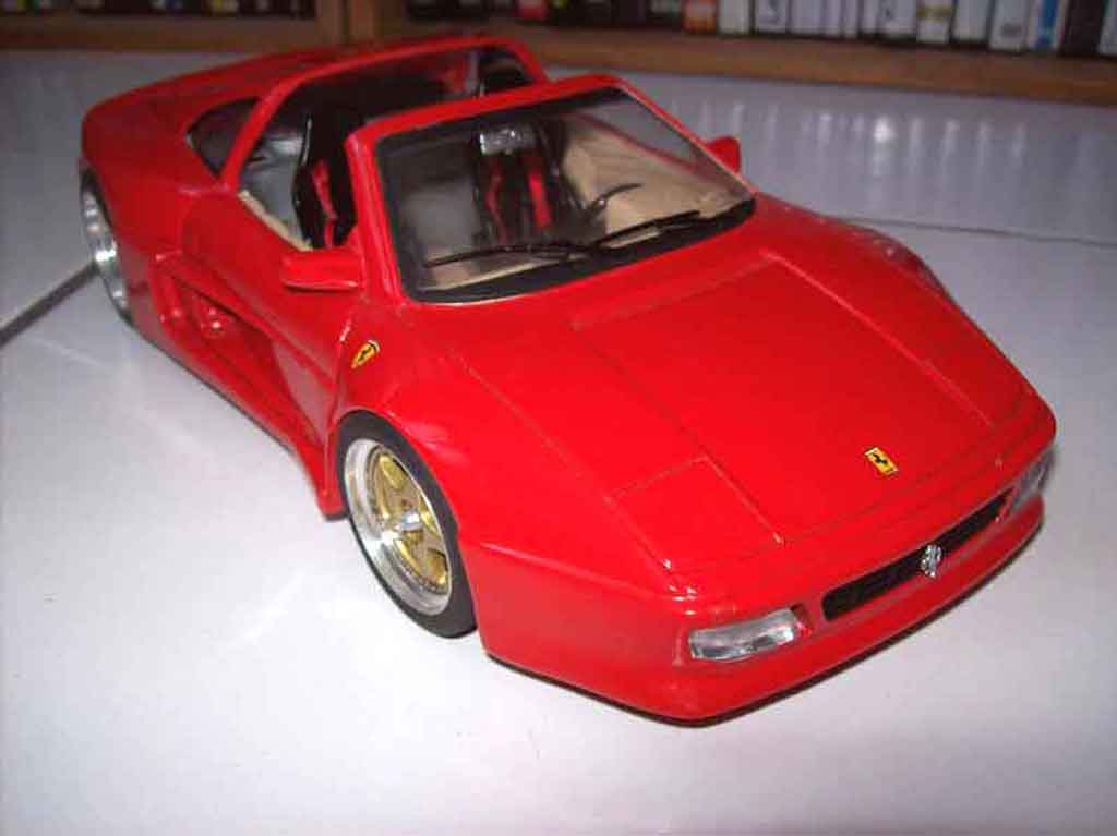 Ferrari 348 TS 1/18 Burago TS koenig kit legende miniatures modelauto