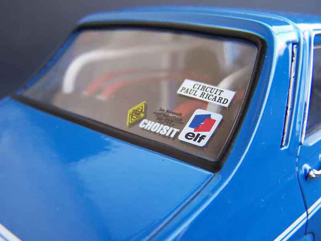 Renault 12 Gordini bbs rs 13 (175/50 r13) 1/18 Solido