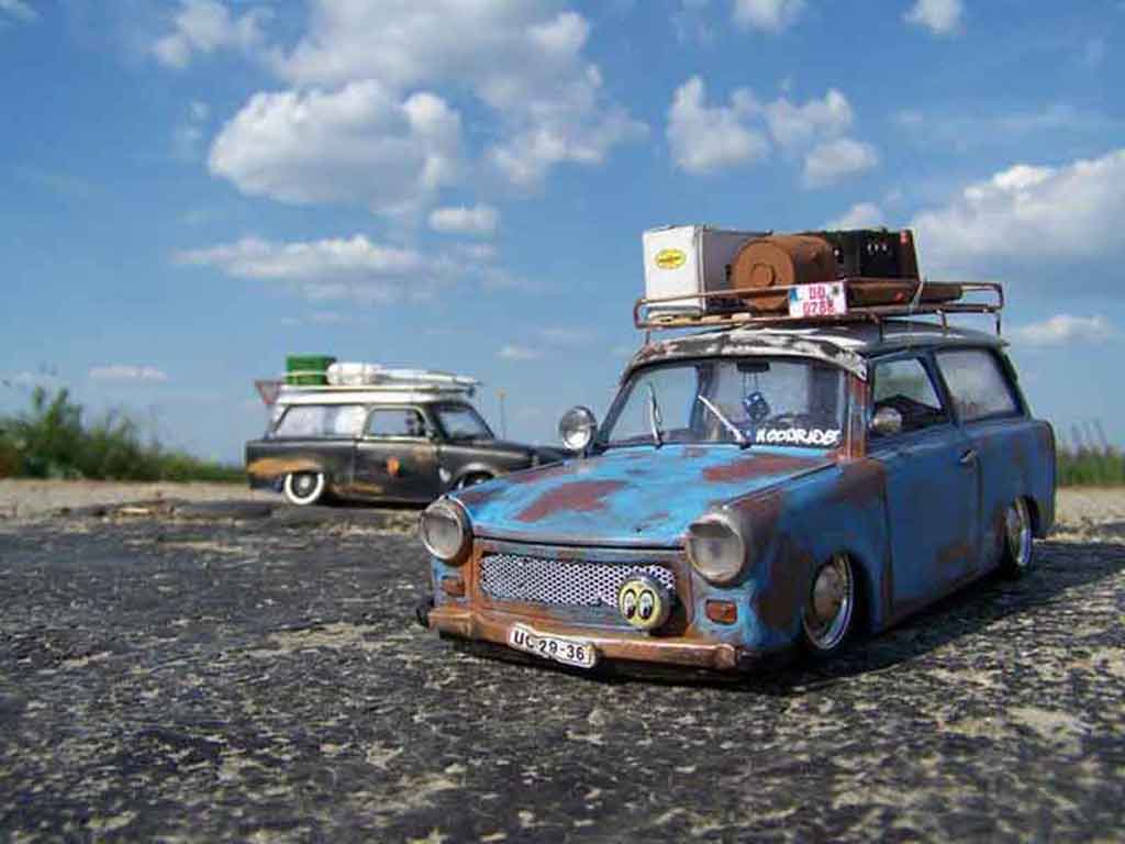 Trabant 601 Universal rat 1/18 Sun Star