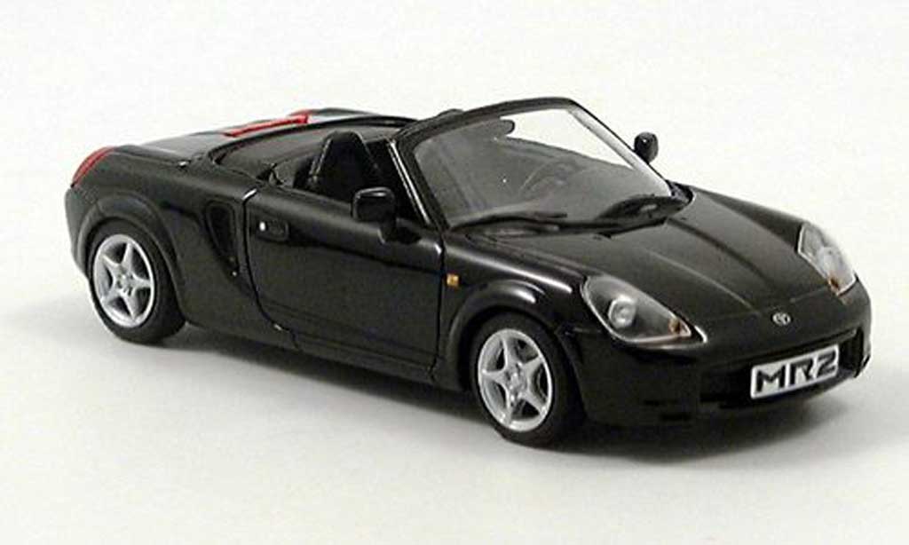 Toyota MR 1/43 Minichamps 2 zwart 2000 modelauto