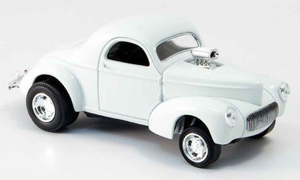 Willys Coupe 1941 1/43 Eagle 1941 wit Strassenversion modelauto