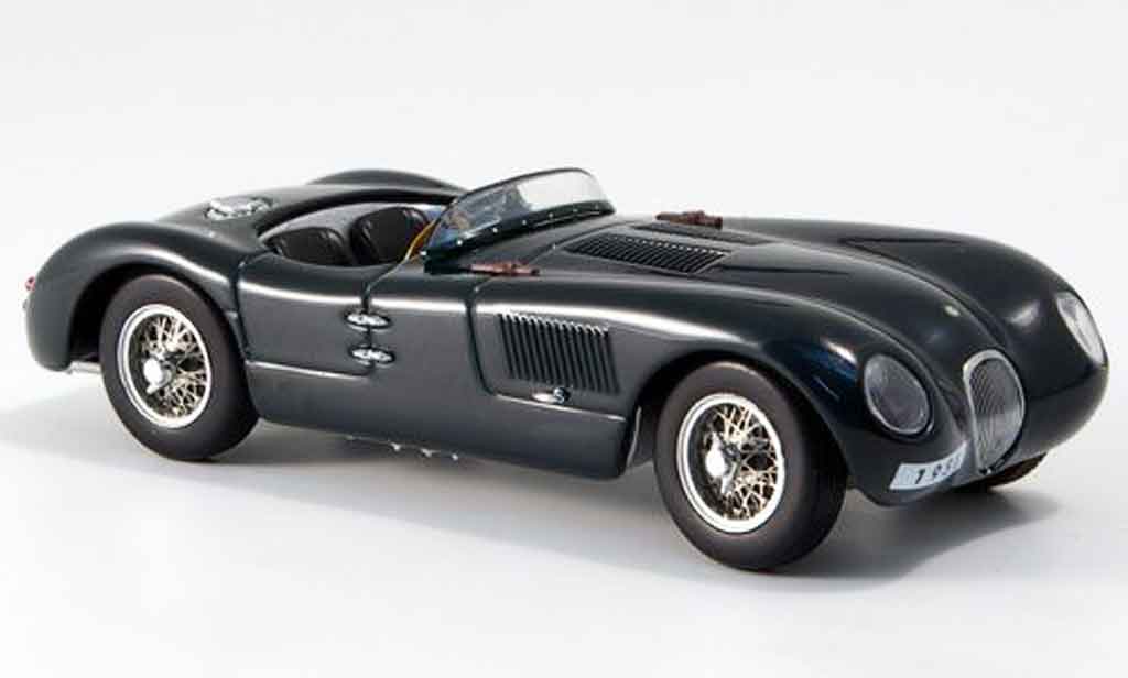 Jaguar C-Type 1/43 Autoart grun modelauto