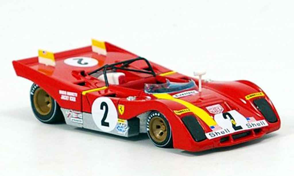 Ferrari 312 PB 1/43 Brumm PB no.2 ickx andretti 6 std. daytona 1972 modelauto