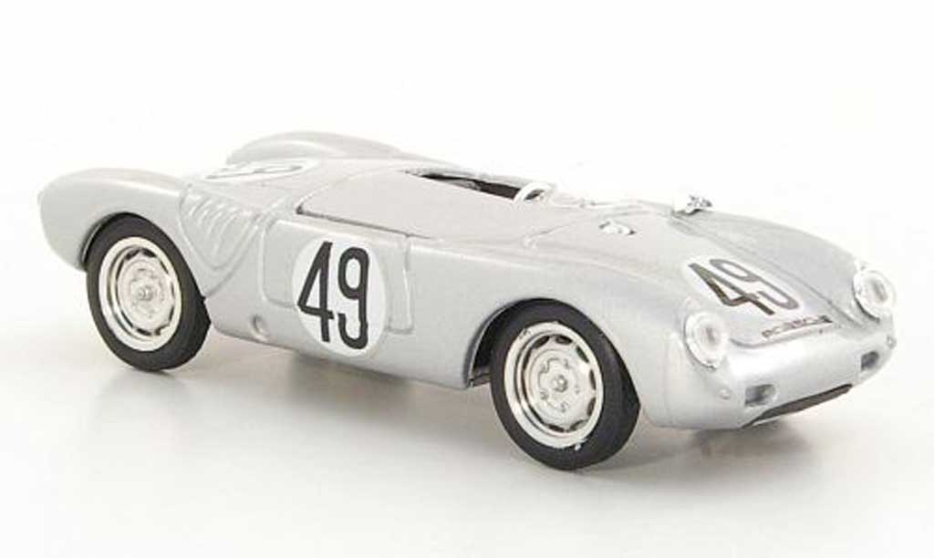 Porsche 550 1955 1/43 Brumm 1955 1500/ No.49 24h Le Mans modelauto