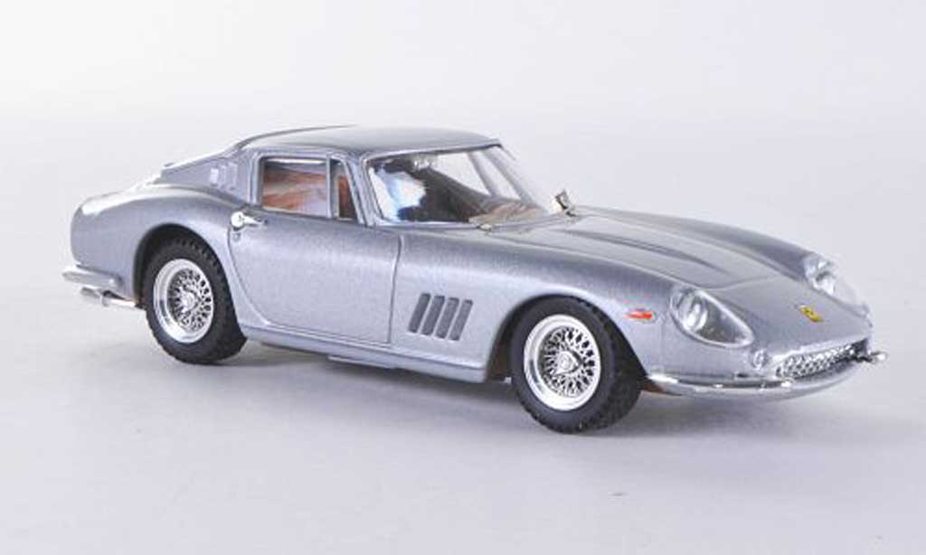 Ferrari 275 1/43 Best grijs GTB/4 modelauto