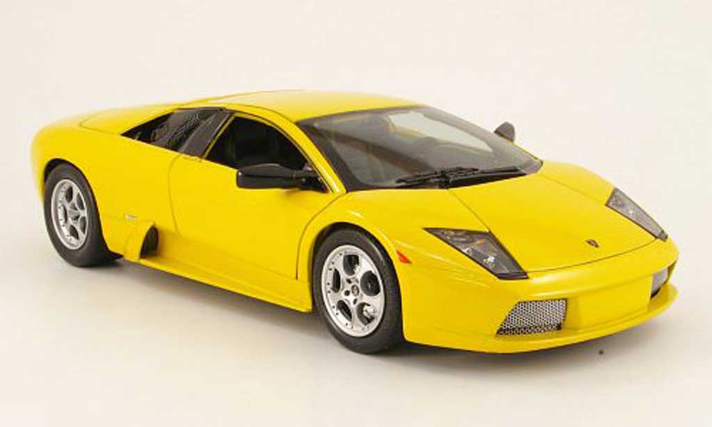 Lamborghini Murcielago 1/18 Maisto geel 2002 modelauto