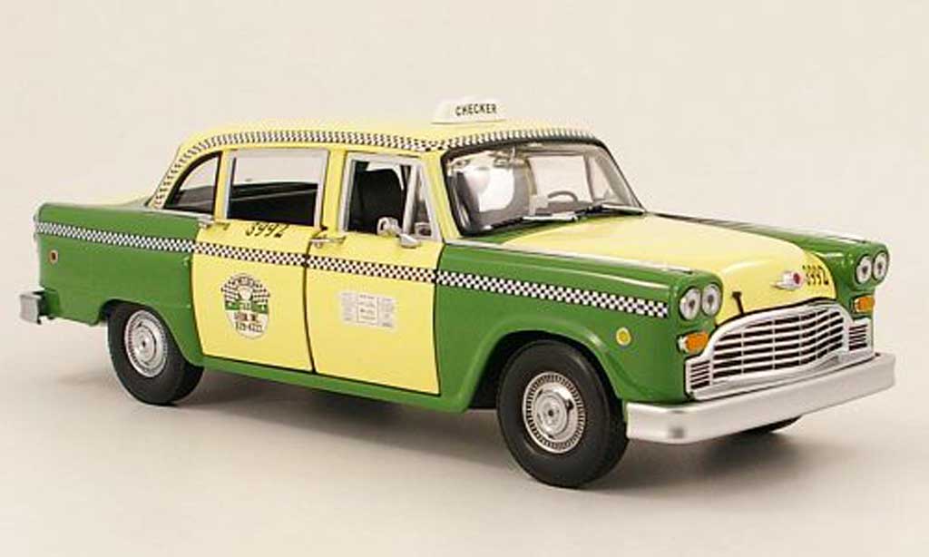 Checker Taxi 1/18 Sun Star chicago 1981 modelauto