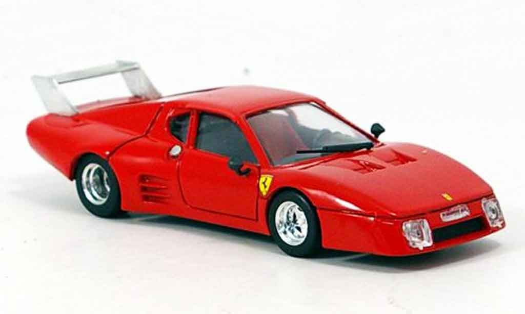 Ferrari 512 BB 1/43 Brumm BB proodotyp le mans 1980 modelauto