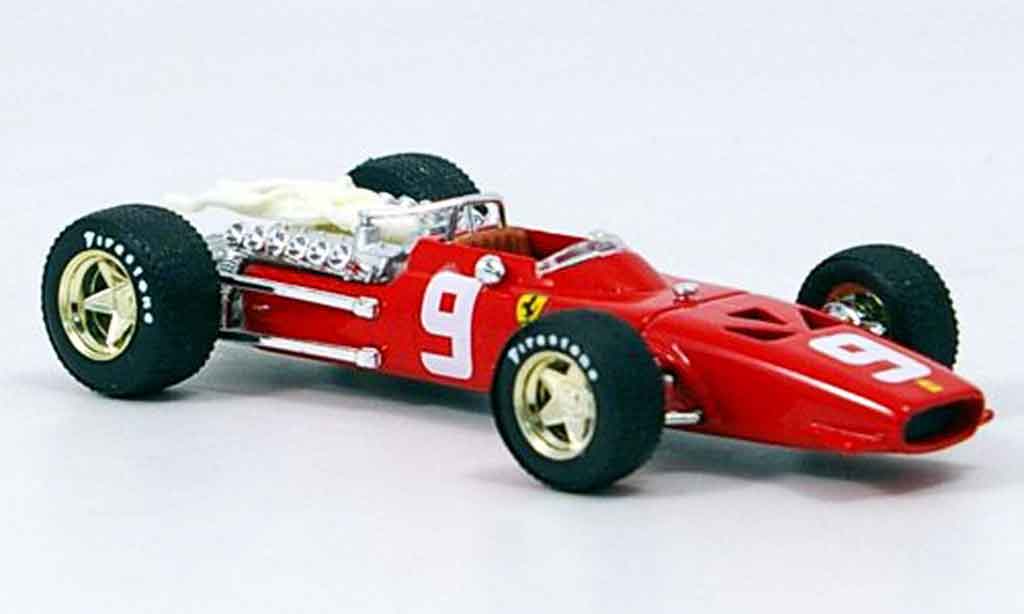 Ferrari 312 F1 1/43 Brumm F1 c. amon 1968 modelauto