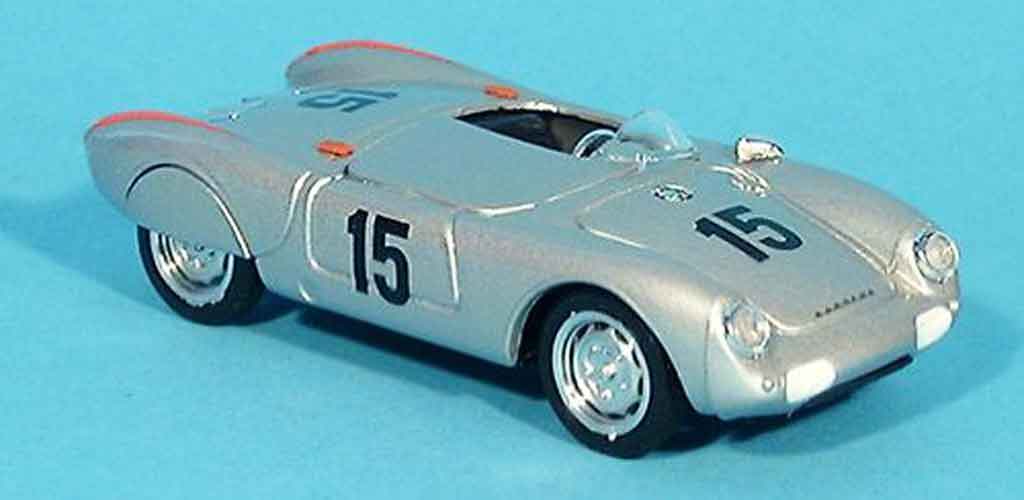 Porsche 550 1955 1/43 Brumm 1955 Spyder No.15 von Frankenberg Avus modelauto