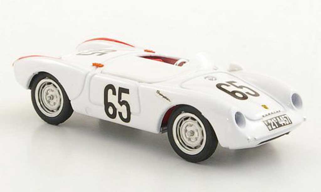 Porsche 550 1955 1/43 Brumm 1955 No.65 Olivier / Jeser 24h Le Mans modelauto