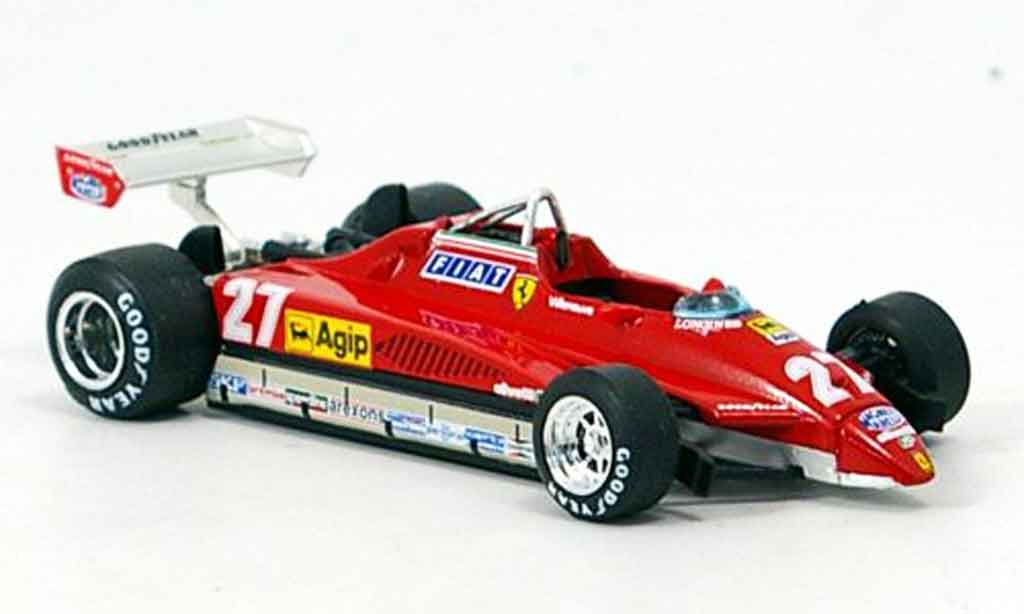 Ferrari 126 1982 1/43 Brumm 1982 C2 no.27 g.villeneuve gp san marino modelauto
