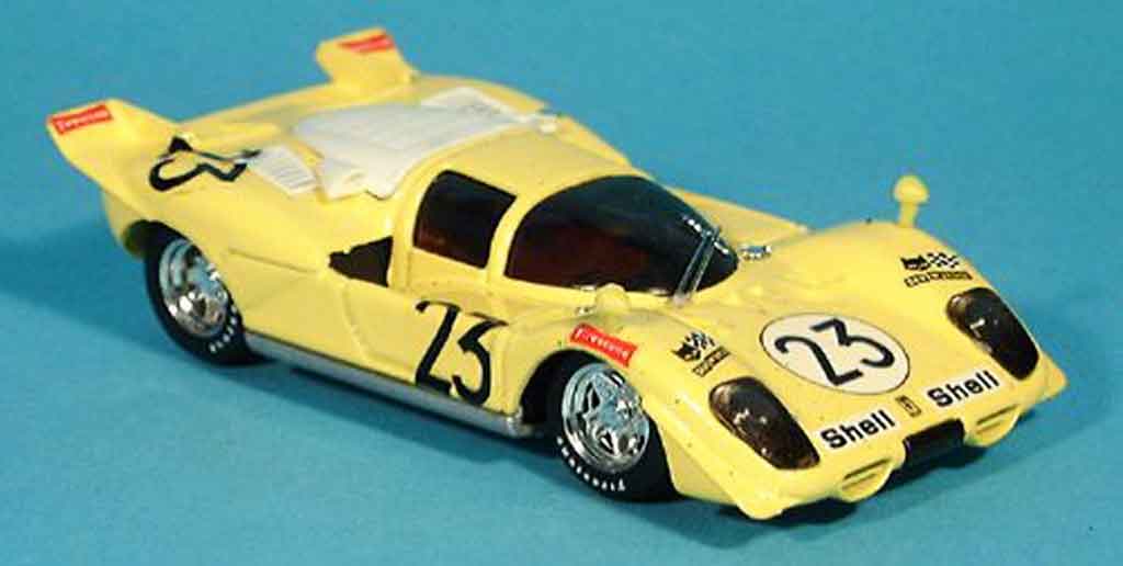 Ferrari 512 S 1/43 Brumm S 1000 km spa bell de fierlant 1970 modelauto