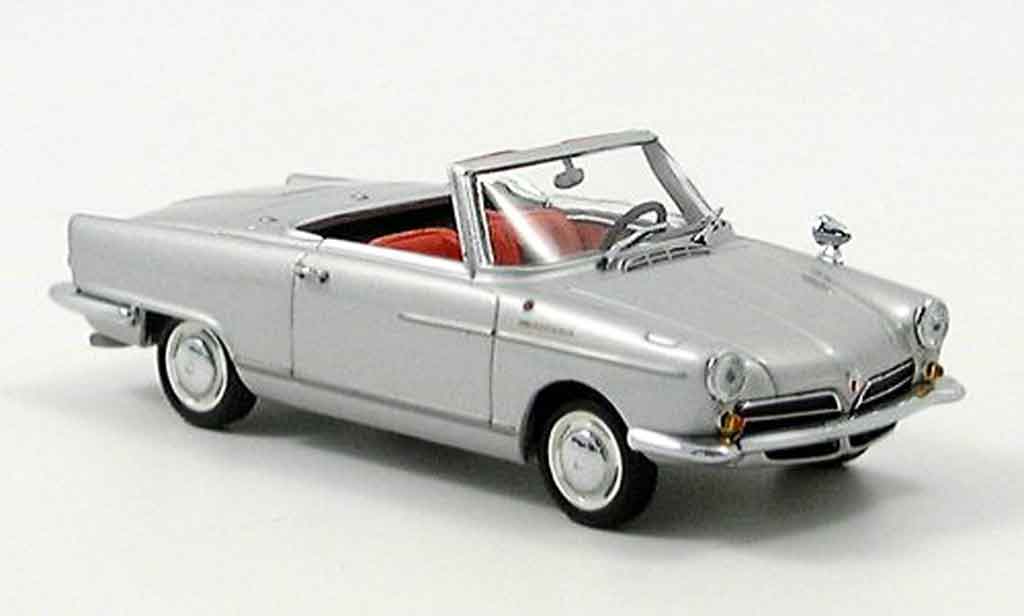 NSU Wankel 1/43 Minichamps Spider grijs modelauto