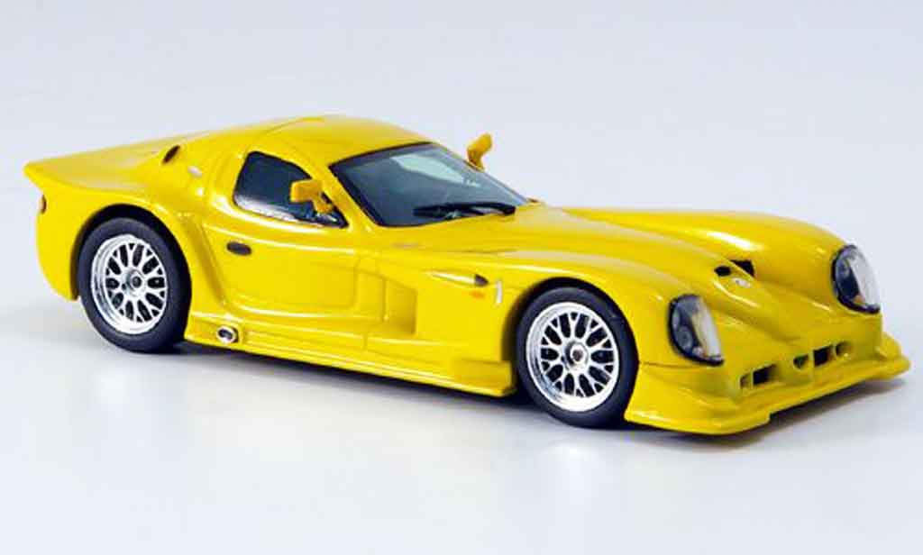 Panoz Esperante 1/43 Vitesse Street geel modelauto