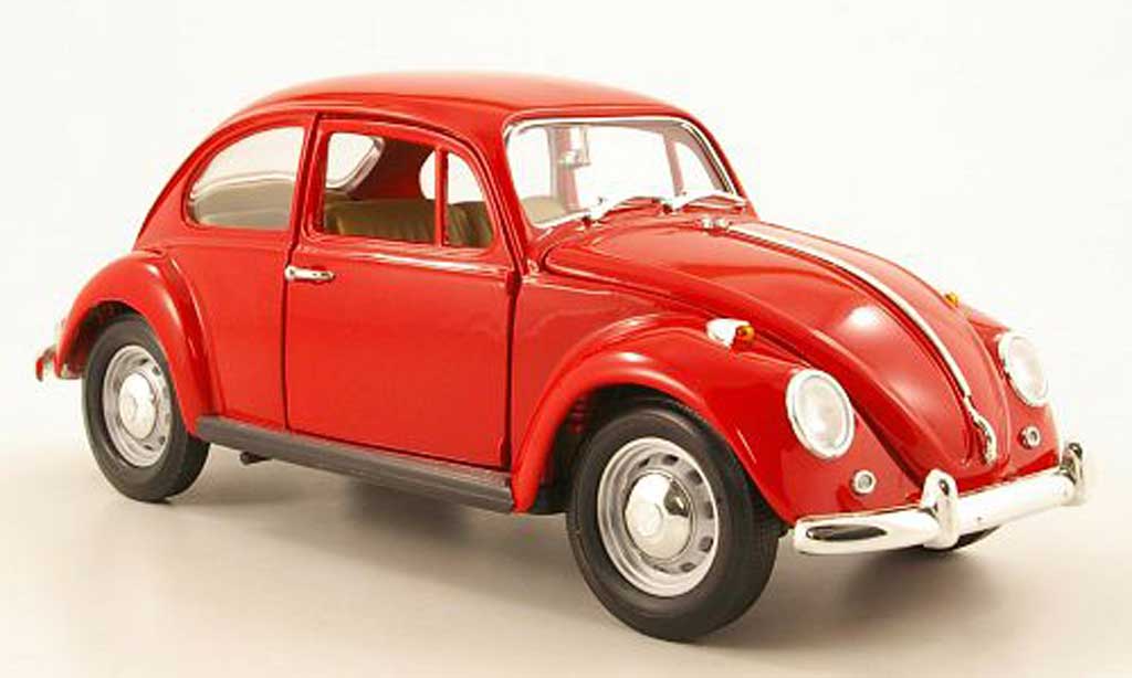 Volkswagen Kafer 1/18 Yat Ming rood 1967 modelauto
