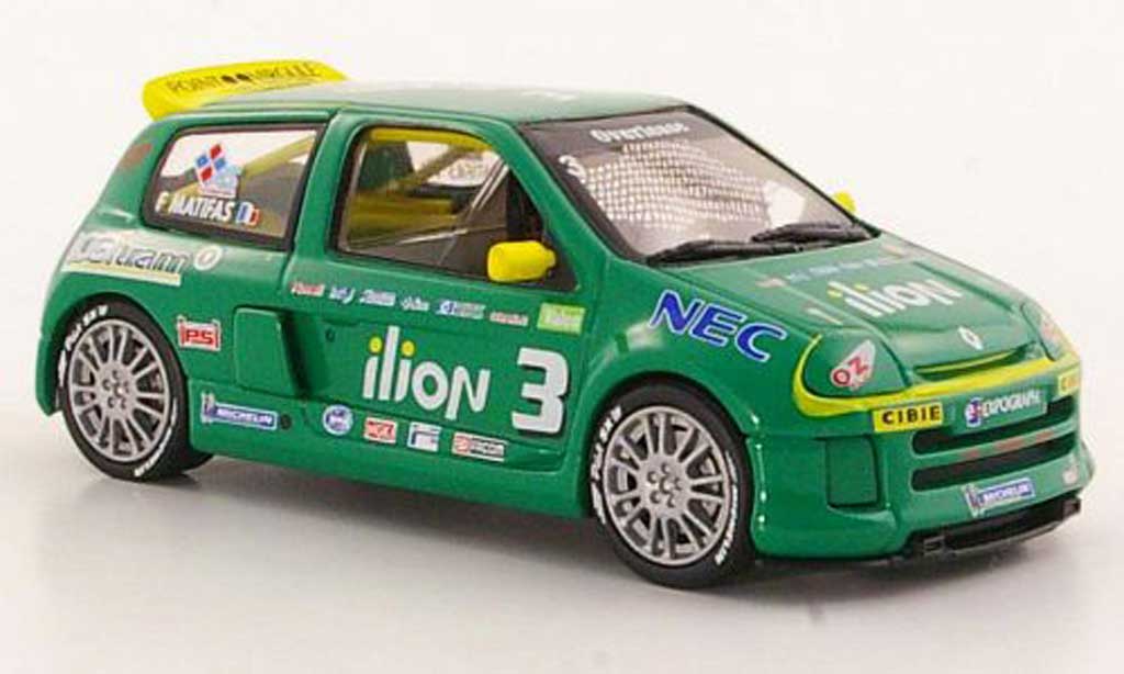 Renault Clio V6 1/43 Eagle V6 II No.3 Ilion F.Matifas Trophy modelauto