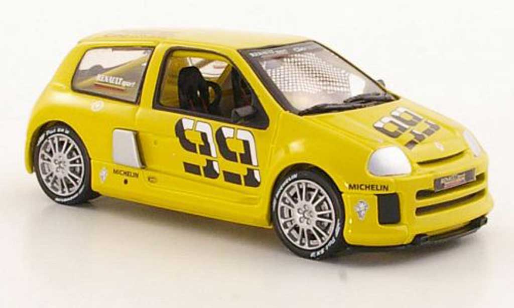 Renault Clio V6 1/43 Eagle V6 II No.99 Prasentationsfahrzeug modelauto