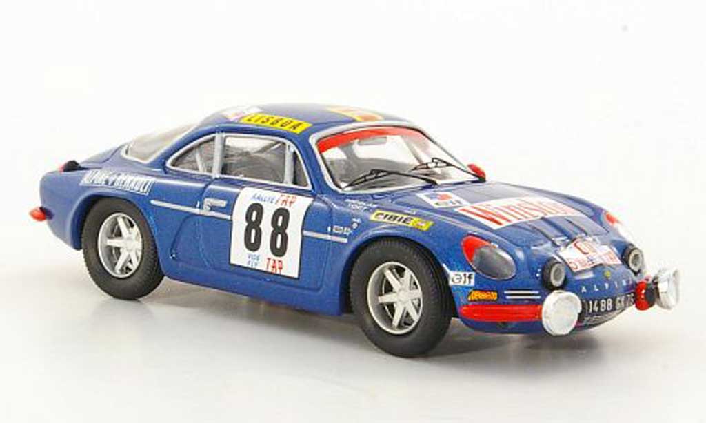 Alpine A110 1/43 Trofeu 1600 S No.88 J.P.Nicolas / J.Todt TAP Rally 1971 modelauto