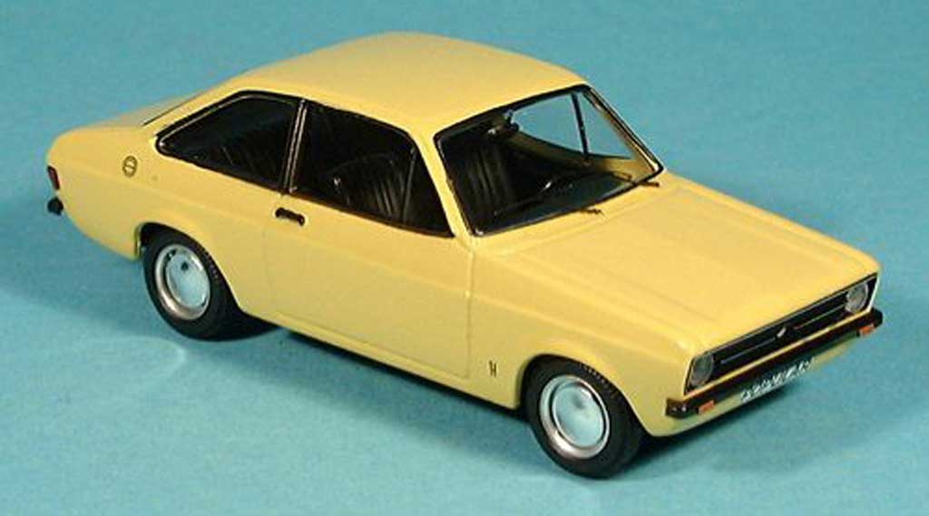 Ford Escort MK2 1/43 Trofeu MK2 1100 geel modelauto
