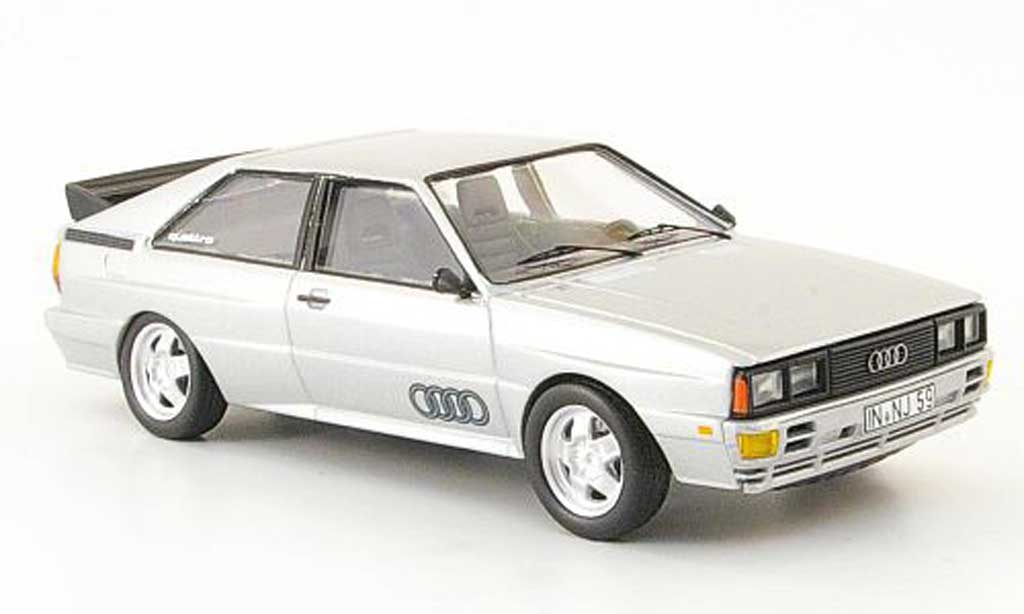 Audi Quattro 1/43 Trofeu grijs modelauto