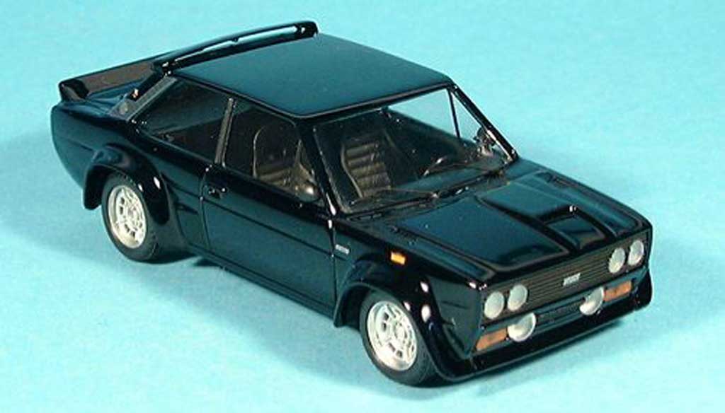 Fiat 131 Abarth 1/43 Trofeu Abarth zwart modelauto
