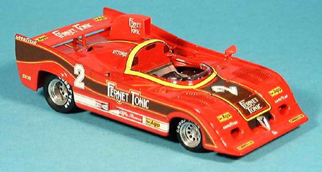 Alfa Romeo 33.3 1977 1/43 Brumm 1977 sc 12 no.2 brambilla sieger 500 km monza 1977 modelauto