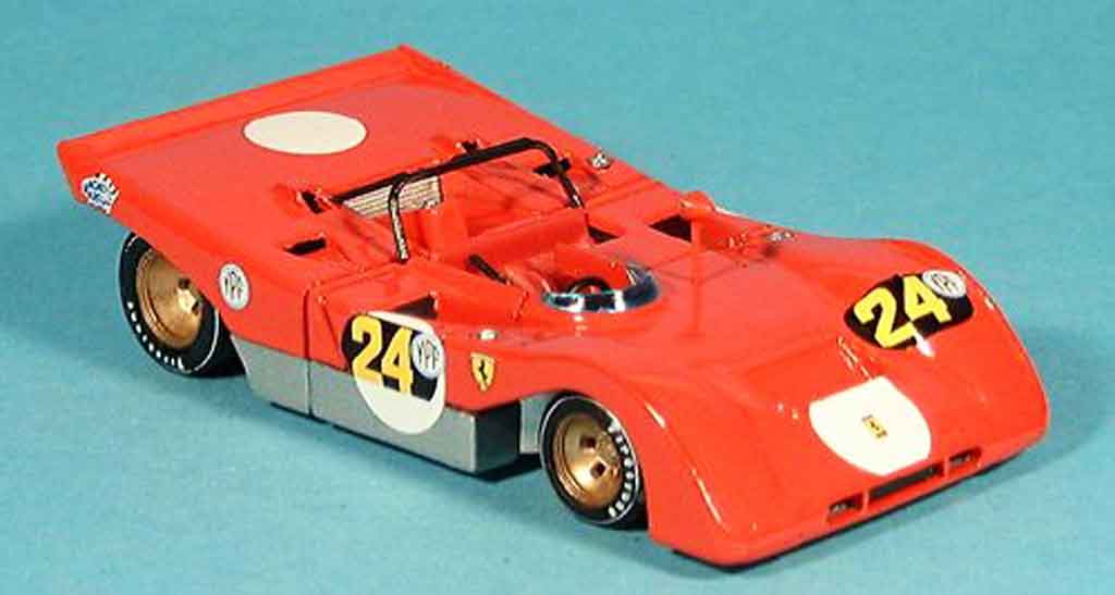 Ferrari 312 PB 1/43 Brumm PB no.24 ignazio giunti buenos aires 1971 modelauto