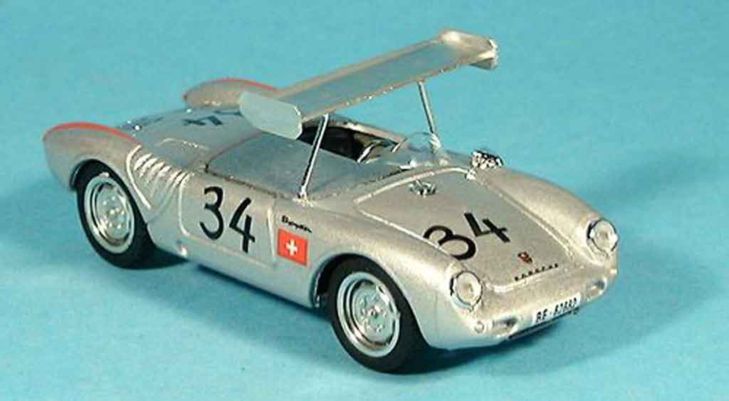 Porsche 550 1956 1/43 Brumm 1956 1000 Km Nurburgring M. May modelauto
