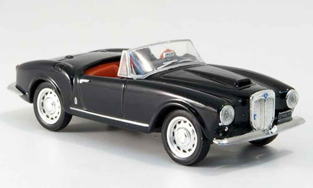 Lancia Aurelia B24 1/43 Brumm B24 spider zwart offen 1955 modelauto
