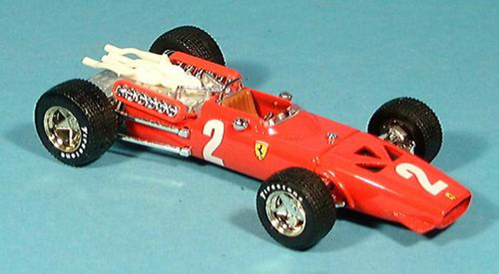 Ferrari 312 F1 1/43 Brumm F1 No.2 Chris Amon GP Italien 1967 modelauto
