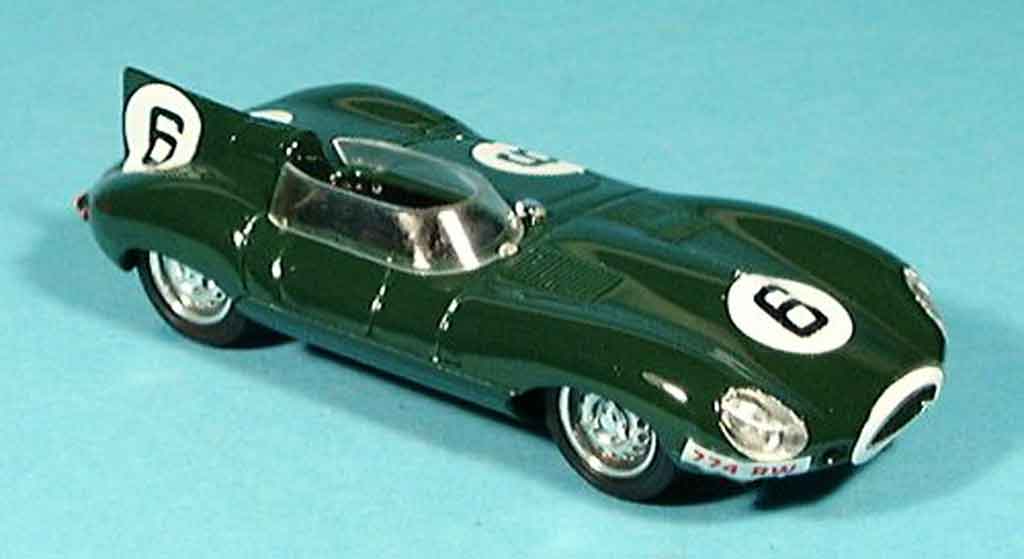 Jaguar D-Type 1955 1/43 Brumm 1955 le mans mike hawthorn modelauto