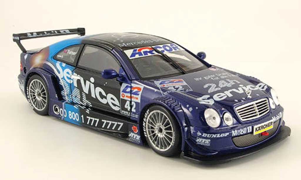 Mercedes Classe CL DTM 1/18 Maisto K DTM service 24 no. 42 2001 modelauto