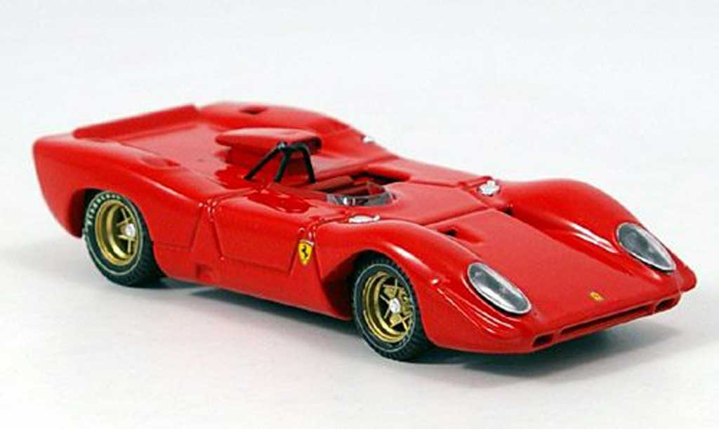 Ferrari 312 P 1/43 Best P Spa rood 1969 modelauto