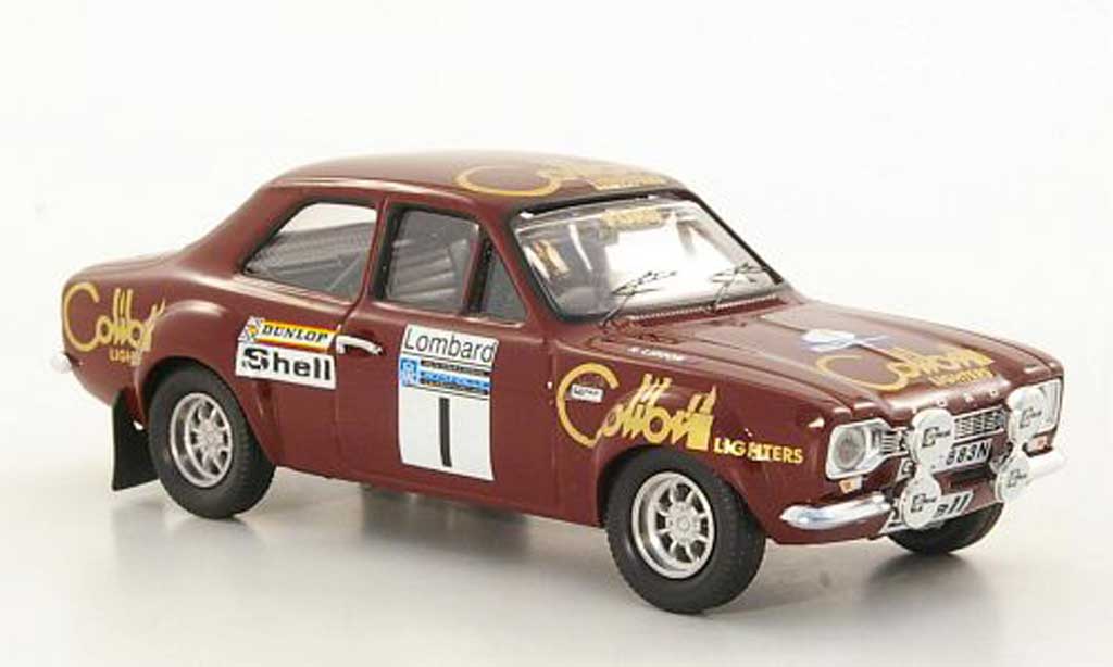 Ford Escort RS 1600 1/43 Trofeu RS 1600 No.1 T.Makinen / H.Liddon Lombard RAC Rally 1974 modelauto