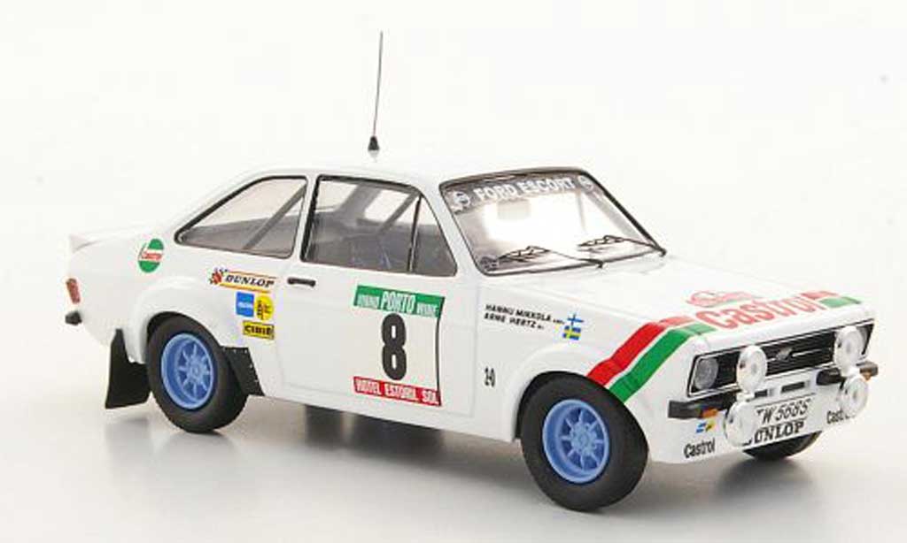 Ford Escort RS 2000 1/43 Trofeu RS 2000 No.8 H.Mikkola / A.Hertz Rally Portugal 1978 modelauto