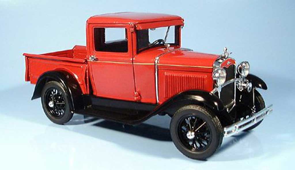 Ford Model A 1/18 Signature Pick Up rood 1931 modelauto