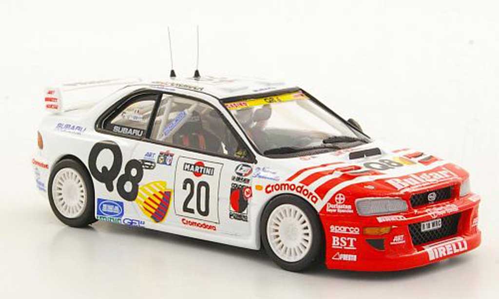 Subaru Impreza WRC 1/43 Trofeu WRC WRC No.20 A.Dallavilla / D.Fappani Rally San Remo 1998 modelauto