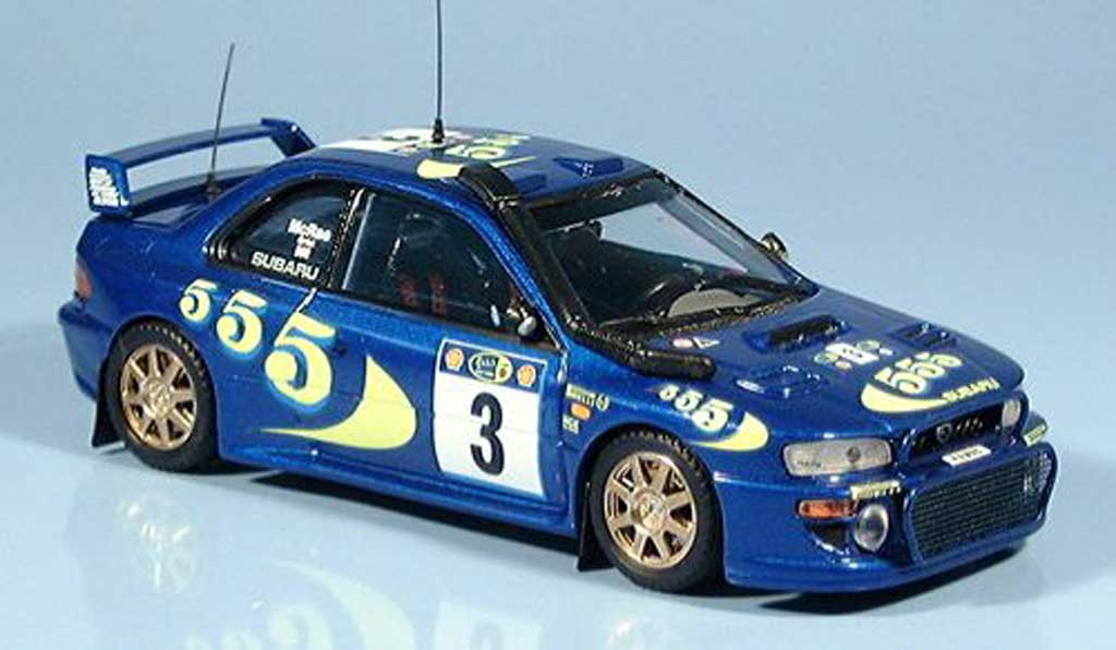 Subaru Impreza WRC 1/43 Trofeu WRC Sieger Safari Rallye McRae-Grijst 1997 modelauto