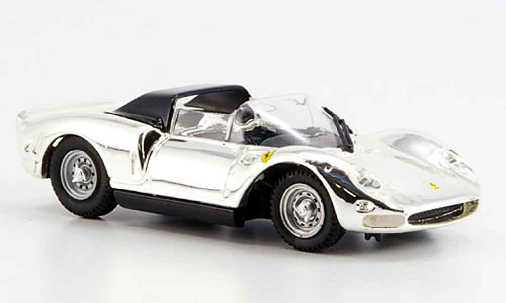 Ferrari 330 P2 1/43 Best P2 echt vergrijs metallict modelauto