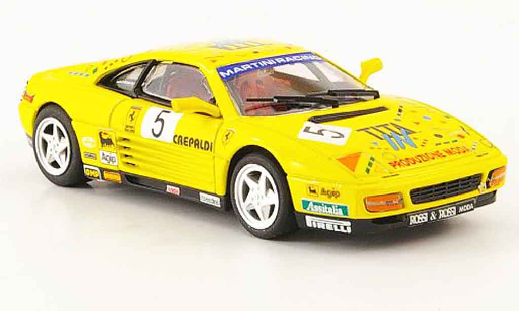 Ferrari 348 Challenge 1/43 Bang Challenge paolo rossi 1993 modelauto