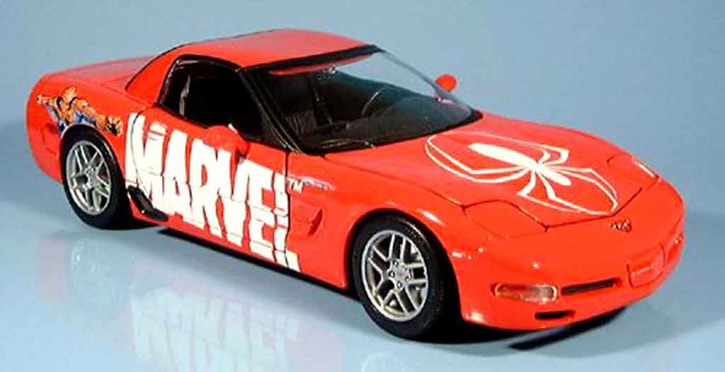 Chevrolet Corvette C5 Z06 1/18 Maisto C5 Z06 marvel modelauto