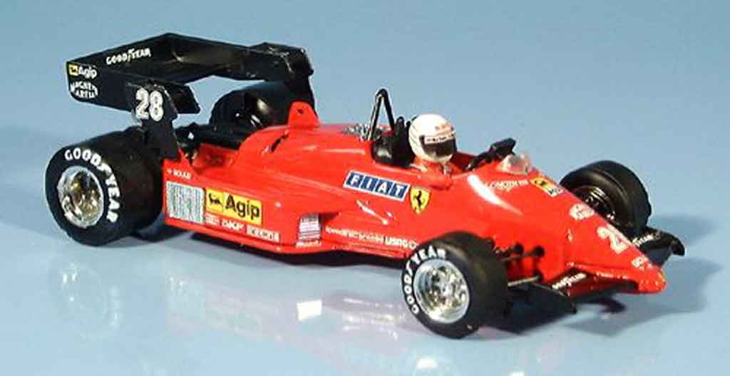 Ferrari 126 1984 1/43 Brumm 1984 C4 rene arnoux modelauto