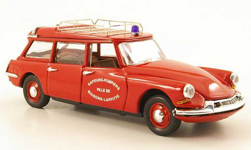 Citroen ID 19 1/43 Rio Stationwagen Brandweer Maisons-Laffitte Brandweer 1960 modelauto