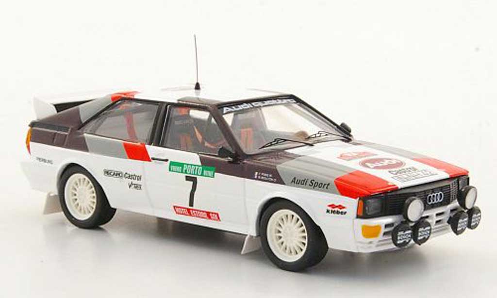 Audi Quattro 1/43 Trofeu No.7 M.Mouton / F.Pons Rally Portugal 1982 modelauto